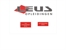 Tablet Screenshot of leus.nl